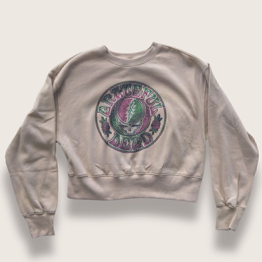 Grateful Dead Rhinestone Sweatshirt